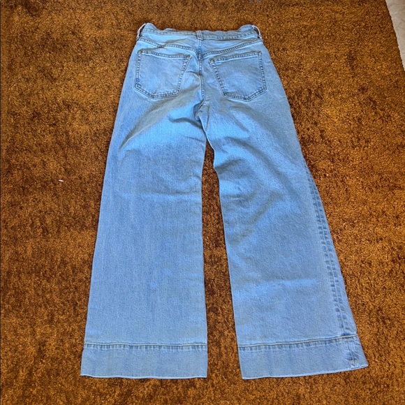 J. Crew Light Blue Flare Jeans - Picture 6 of 10
